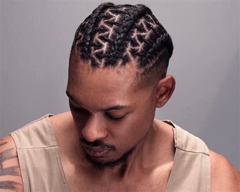 cornrows braids for guys|More.